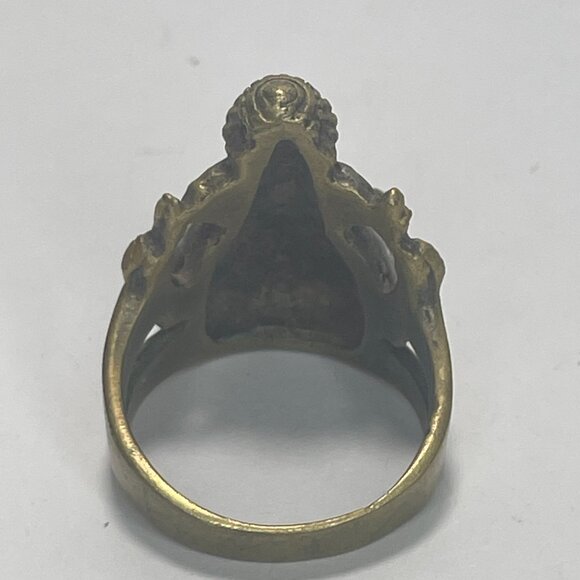 Vintage Bronze Ganesh Ring - Picture 4 of 7